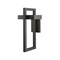 Z-Lite Luttrel 1 Light Outdoor Wall Sconce, Black & Frosted 566B-BK-LED - alternate 3